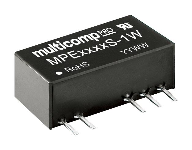 MPE0503S-1W DC-DC CONVERTER, 2 O/P, 1W MULTICOMP PRO