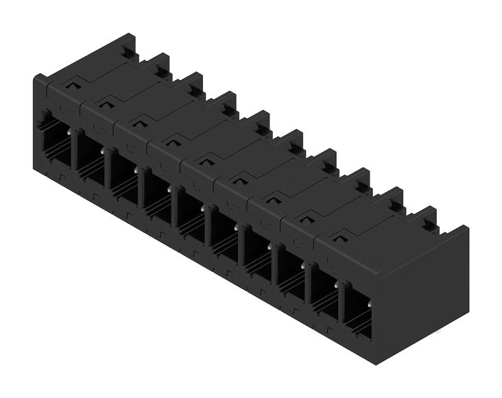 2741490000 TERMINAL BLOCK, HEADER, R/A, 10POS, TH WEIDMULLER