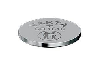 6616401501 BATTERY, 3V, 55MAH, PRESSURE CONTACT VARTA