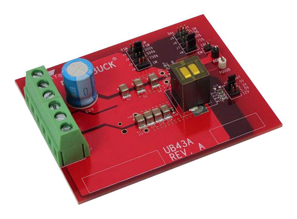SIC431AEVB-A EVAL BOARD, SYNCHRONOUS BUCK REGULATOR VISHAY