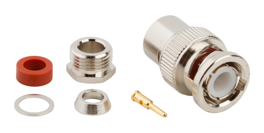 031-2-RFX RF COAXIAL, BNC PLUG, 50 OHM, CABLE AMPHENOL RF