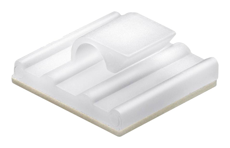 523220000 CABLE CLIP, NYLON 6.6, 6.4MM, NATURAL WURTH ELEKTRONIK