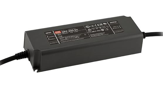 NPF-200V-36 LED DRIVER, CONST CURRENT/VOLT, 199.8W MEAN WELL
