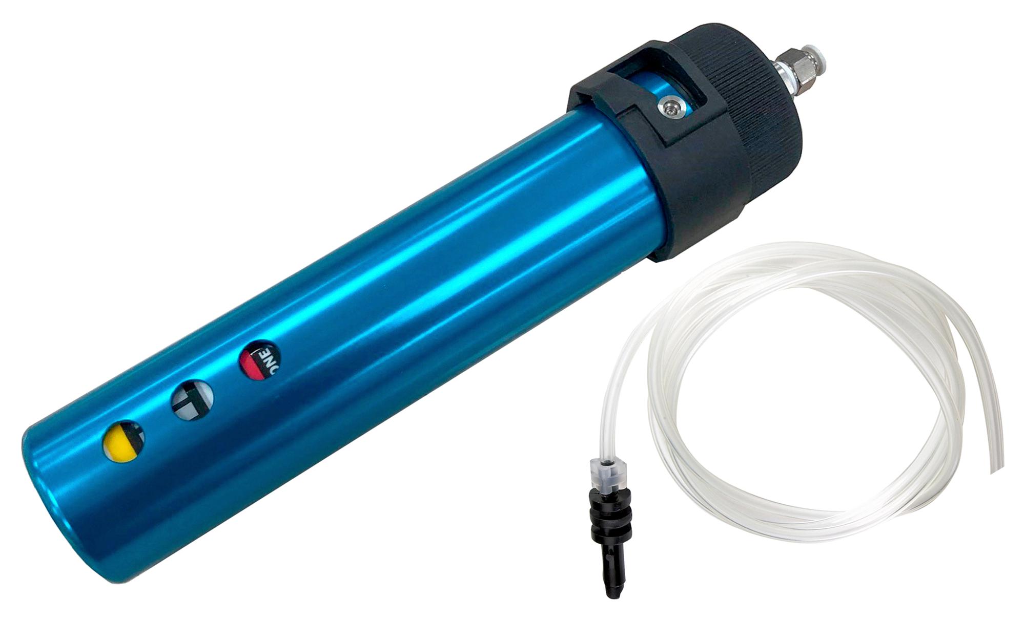 918-110-C RETAINER AND CAP WITH AIR HOSE, 0.9 M TECHCON