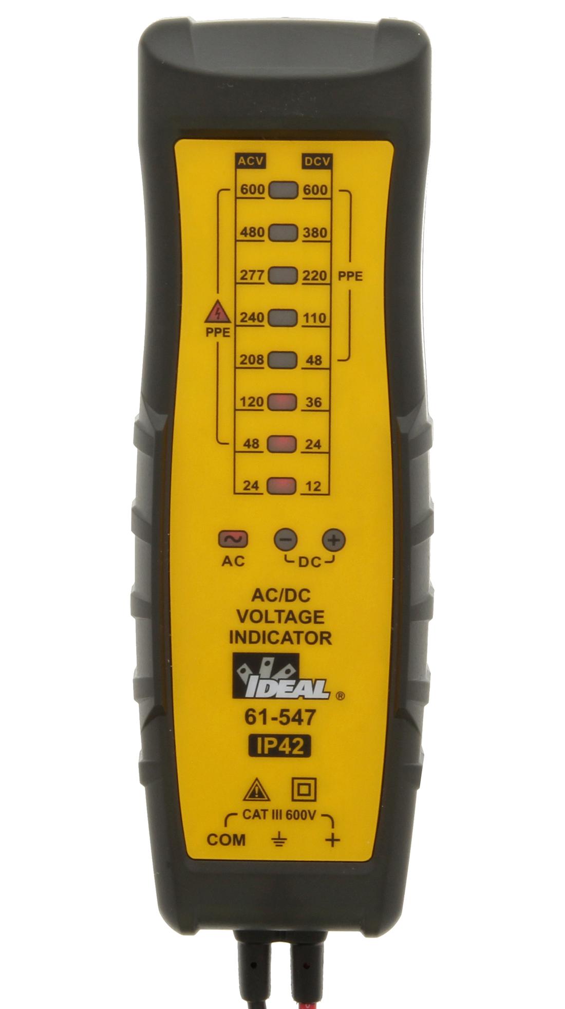 61-547 VOLTAGE TESTER, NEON LAMP, 24V TO 600V IDEAL