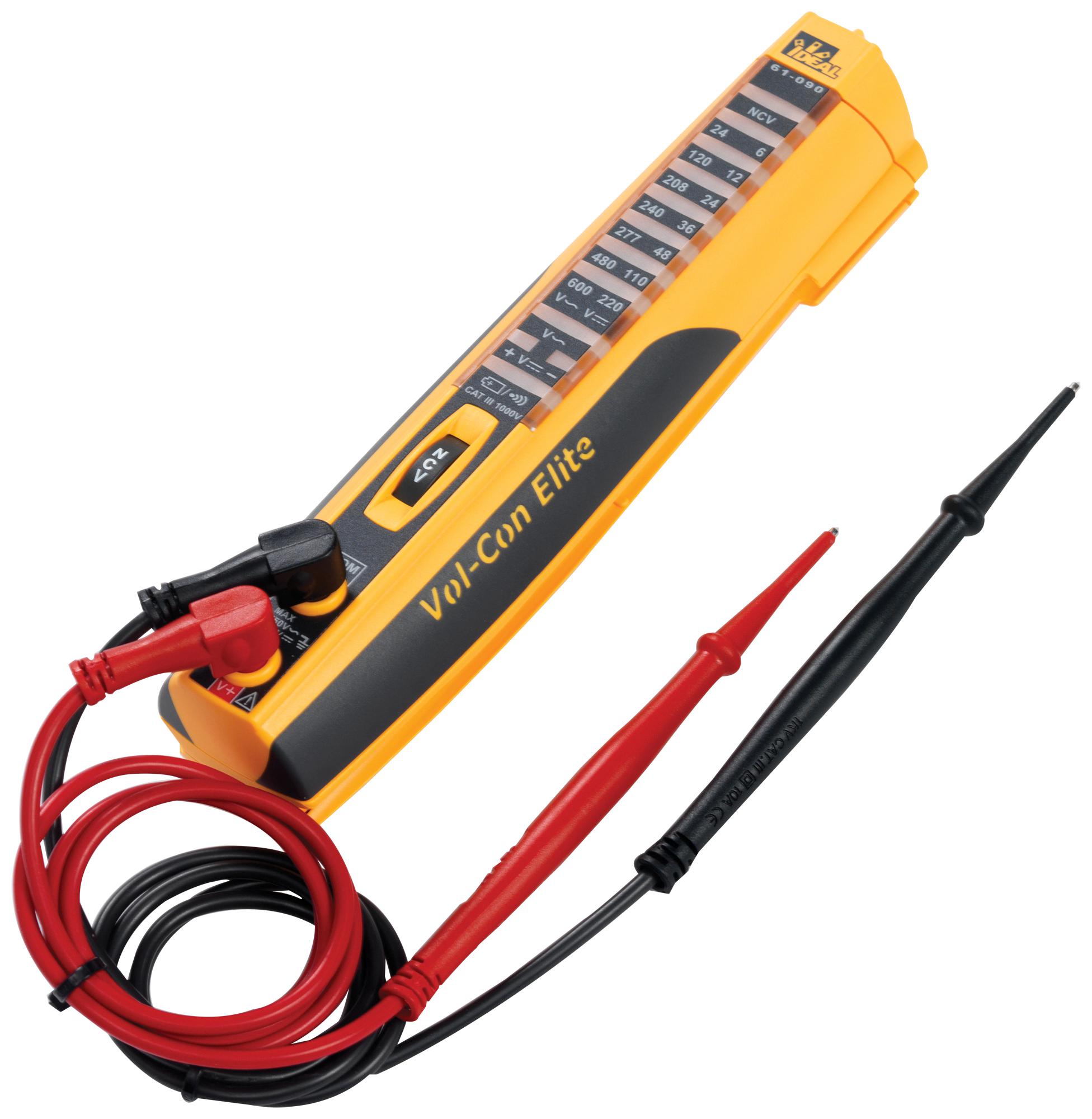 61-090EU VOLTAGE TESTER, LED, -20 TO 60DEG C, EU IDEAL