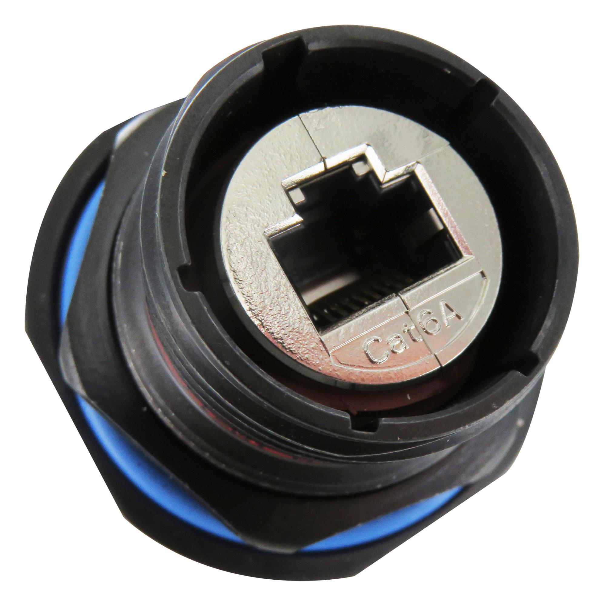 RJF6A7SA1G ADAPTOR, RJ45 8P JACK-JACK, CAT6A AMPHENOL SOCAPEX