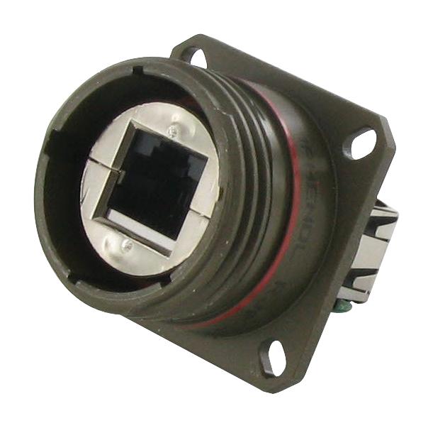 RJFTV6A2SA1N ADAPTOR, RJ45 8P JACK-JACK, CAT6A AMPHENOL SOCAPEX