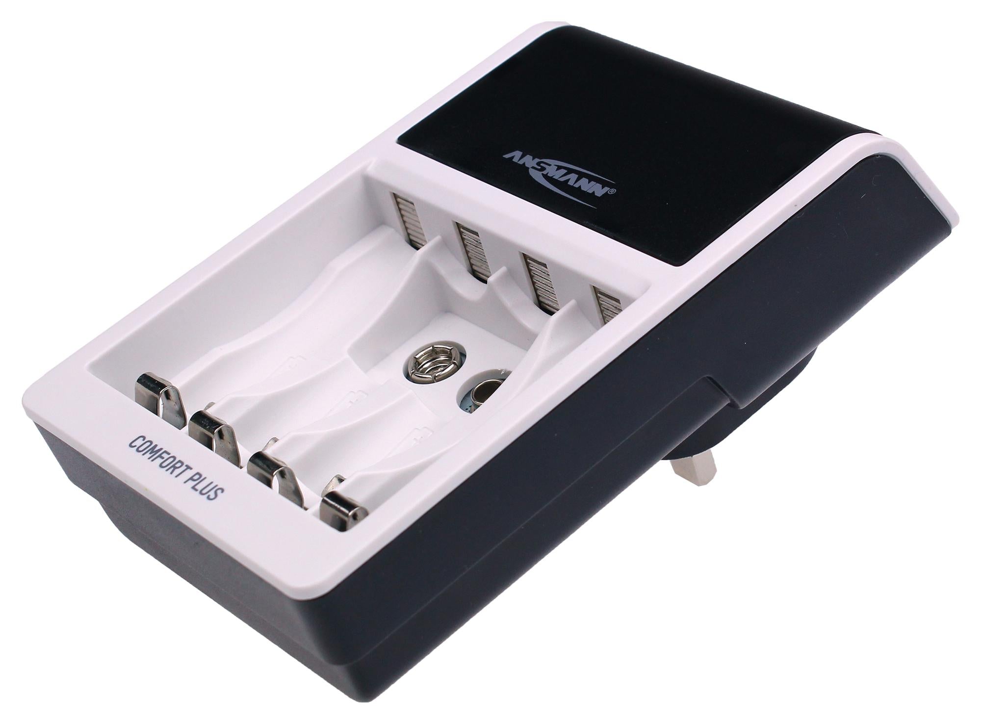 1001-0094-44 BATT CHARGER, NIMH, AA/AAA/PP3, 240VAC ANSMANN