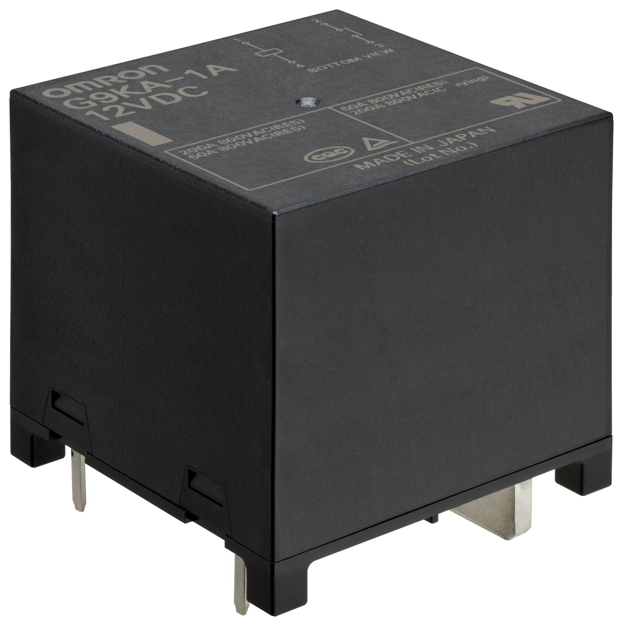 G9KA-1A DC24 POWER RELAY, SPST, 24VDC, 200A, THT OMRON