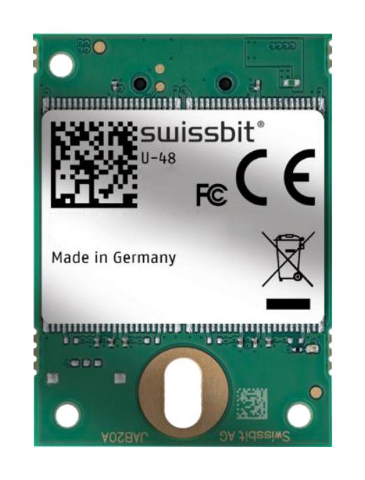 SFUI008GJ2AB1TO-I-5S-2AP-STD USB FLASH DRIVE MODULE, 8GB SWISSBIT