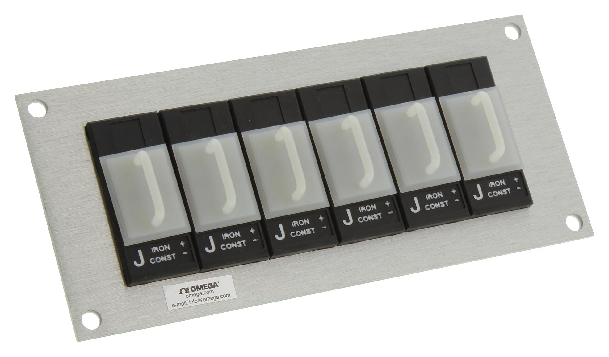 SJP1-06-J THERMOCOUPLE CONNECTOR, RCPT, TYPE J OMEGA