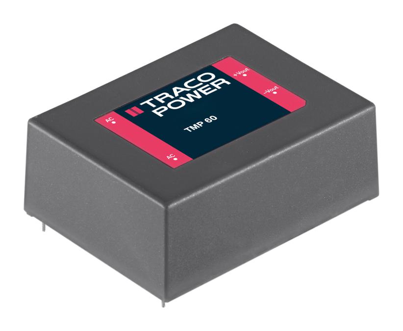 TMP 60115 POWER SUPPLY, AC-DC, 15V, 4A TRACO POWER