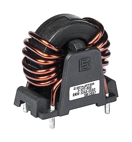 3-127-619 COMMON MODE CHOKE, 150UH, 50A SCHURTER