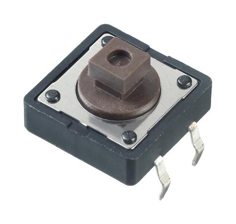 PHAP5-50VA2Q3T2N2 TACTILE SWITCH, 0.05A, 12VDC, 260GF, THT APEM