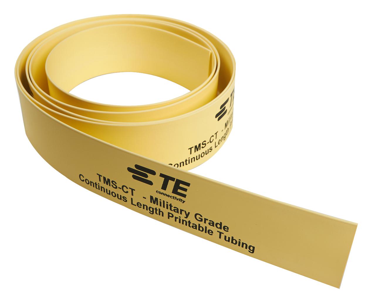 EL7648-000 HEAT-SHRINK TUBING, 3:1, 12.7MM, YELLOW TE CONNECTIVITY