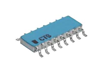 766145191APTR13 RES N/W, DUAL TERM, 330/470R, 0.08W, SMD CTS