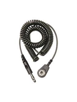 230155 GROUND CORD, 1MOHM, BLK, 2M, SOCKET/PLUG DESCO EUROPE (FORMERLY VERMASON)