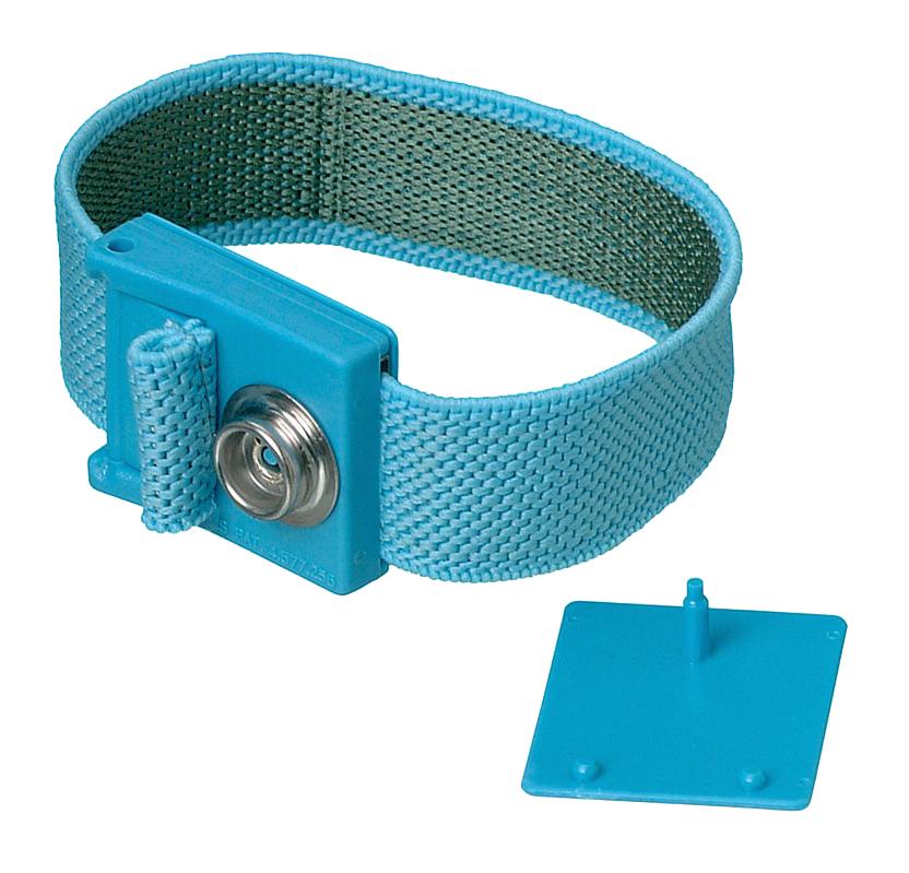 229600 WRISTBAND, ADJUSTABLE, 180MM, BLUE DESCO EUROPE (FORMERLY VERMASON)
