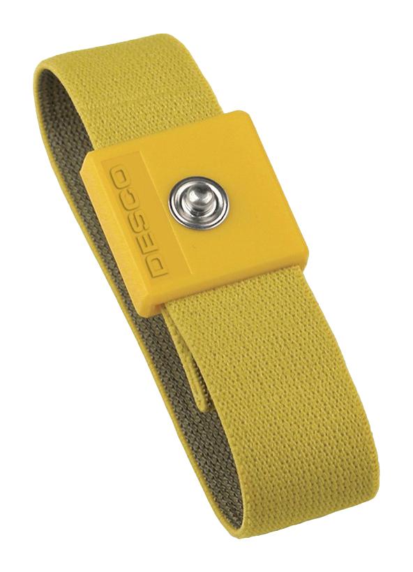 229976 WRISTBAND, ADJUSTABLE, 200MM, YELLOW DESCO EUROPE (FORMERLY VERMASON)