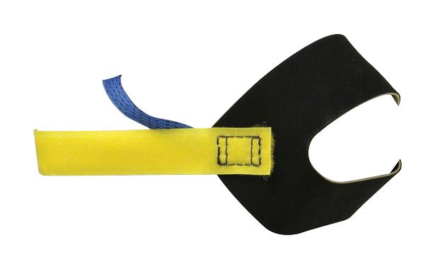 248560 HEEL GROUNDER, NEOPRENE, YELLOW DESCO EUROPE (FORMERLY VERMASON)