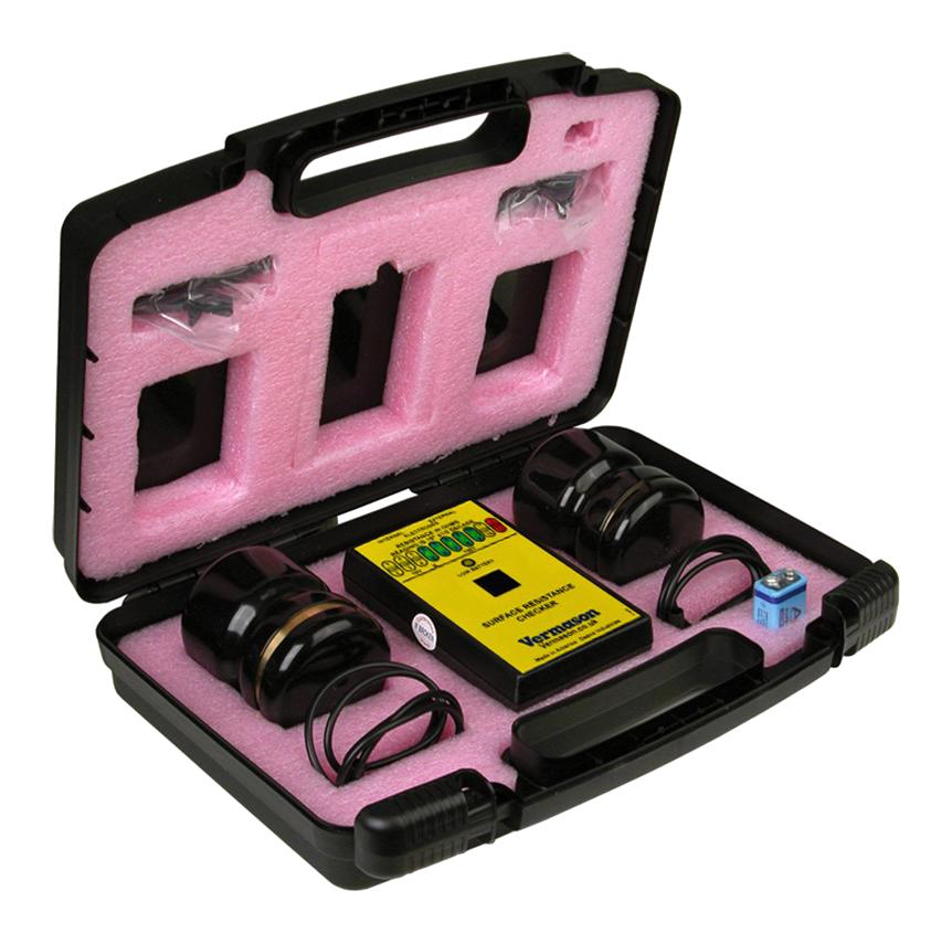 225718 SURFACE RES CHECKER KIT, 13 X 7 X 3CM DESCO EUROPE (FORMERLY VERMASON)