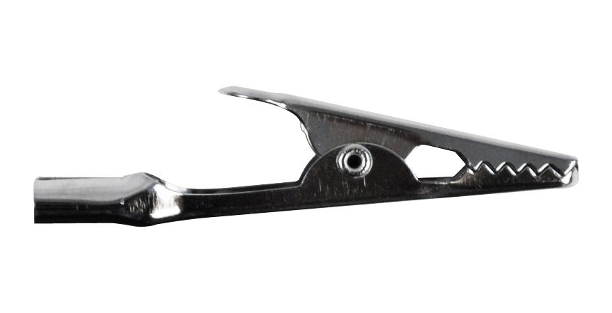 60212 CONNECTOR, ALLIGATOR CLIP /W BANANA JACK DESCO EUROPE (FORMERLY VERMASON)