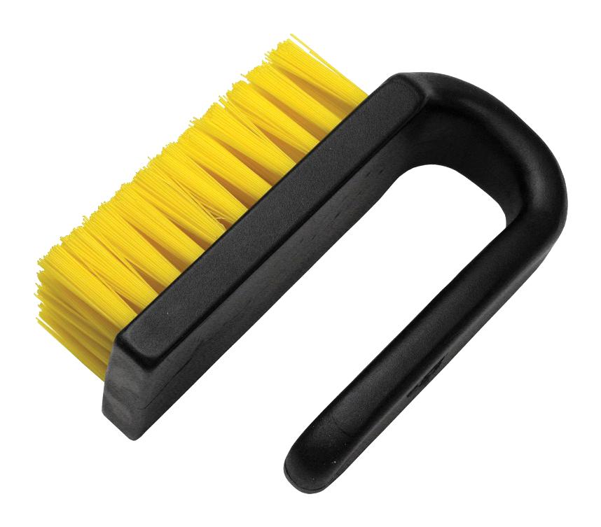 35689 BRUSH, DISSIPATIVE, CURVED, 70MM X 102MM MENDA