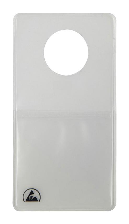 35393 ESD BOTTLE HANG TAG, PRE-CUT, 10 PACK MENDA