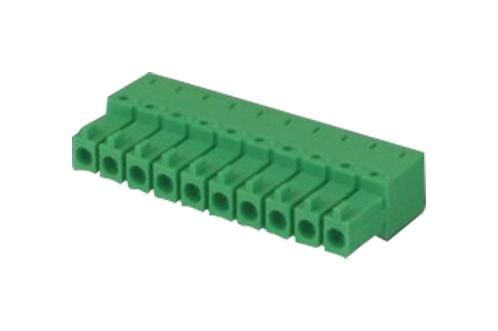 V7101151000AG TERMINAL BLOCK, R/A SOCKET, 10WAY, TH AMPHENOL ANYTEK