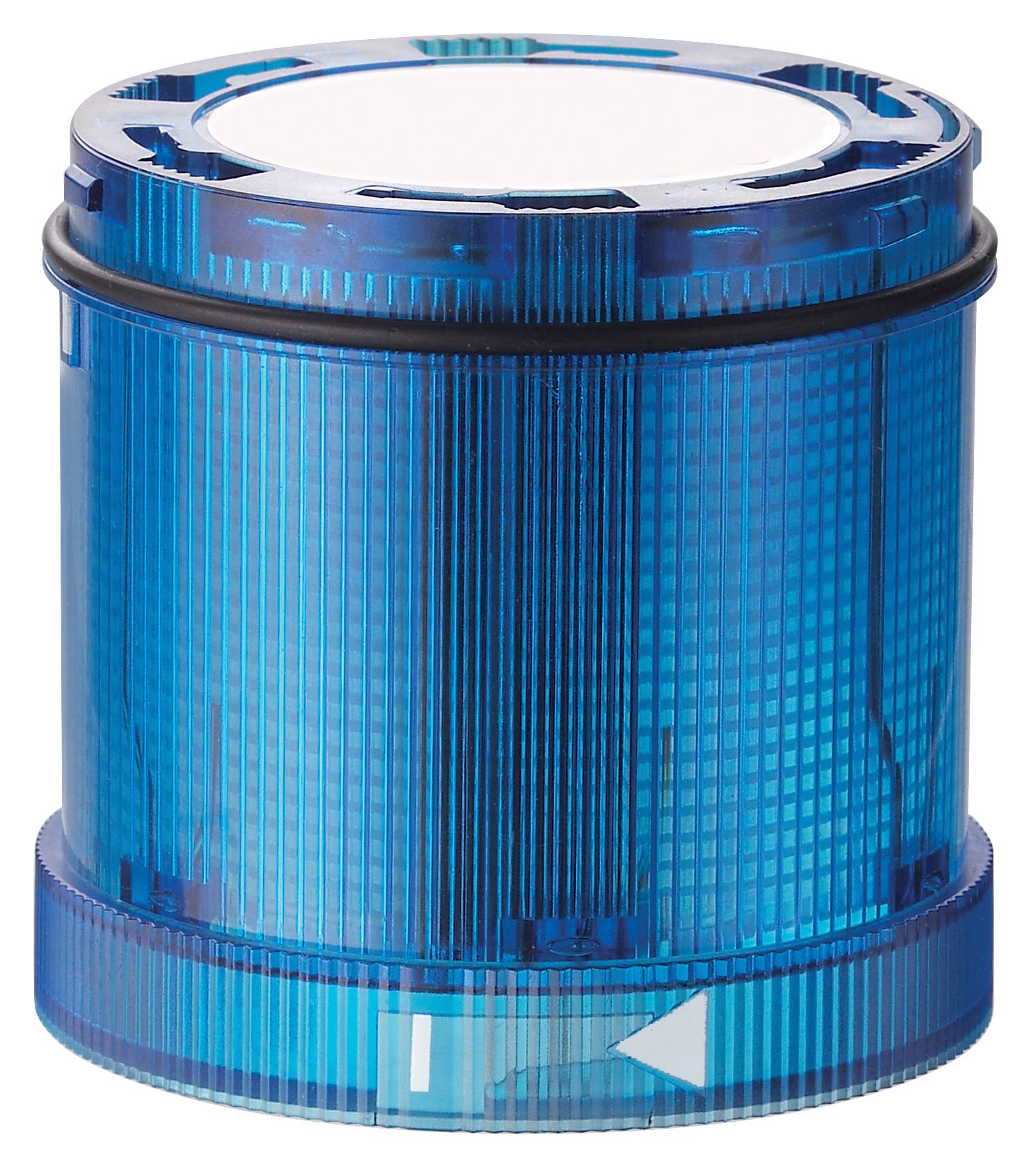 64751075 SIGNAL TOWER, TWINLIGHT, BLUE, 24V, 70MM WERMA