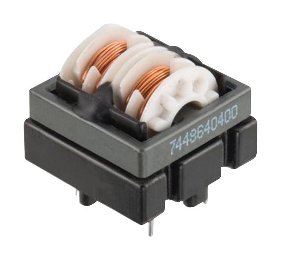 7448640400 CHOKE, COMMON MODE, 7.1MH, 0.95A WURTH ELEKTRONIK