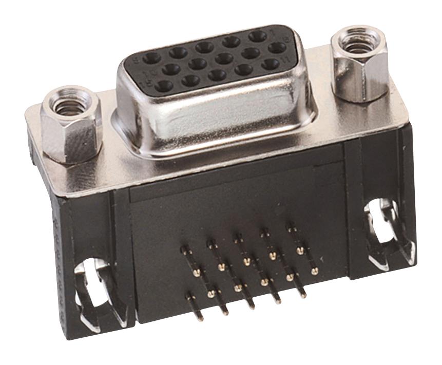 618044331023 HD-D SUB CONN, R/A PLUG, 44POS, DB, SLDR WURTH ELEKTRONIK