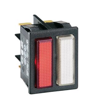 MP008566 NEON INDICATOR, RED/CLEAR, RECT, 250VAC MULTICOMP PRO