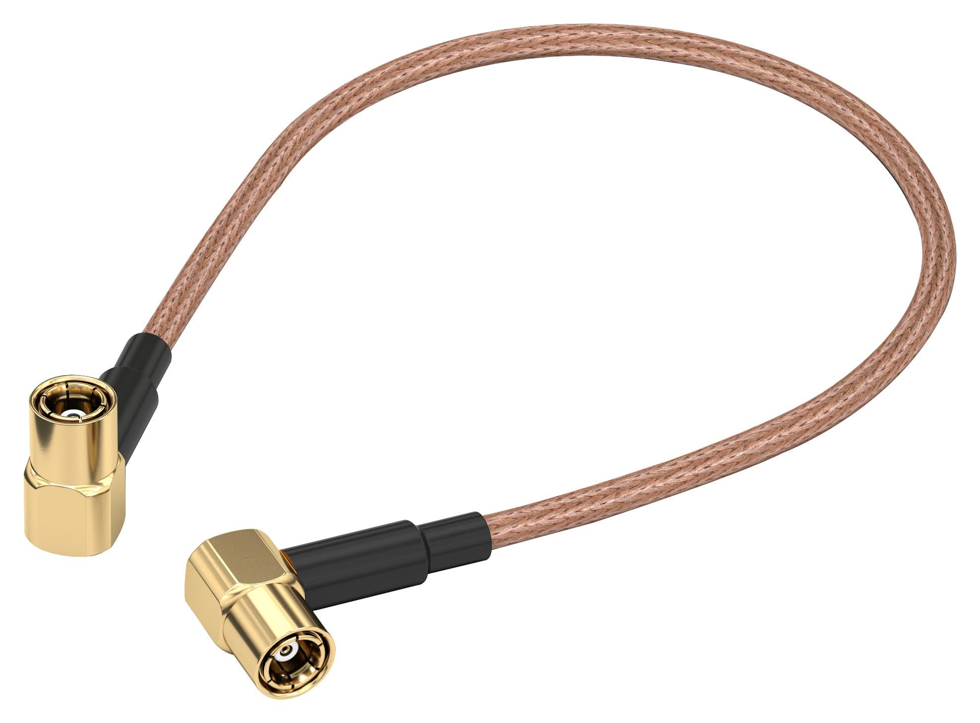 65502910515301 CABLE ASSY, R/A SMB PLUG-PLUG, 152.4MM WURTH ELEKTRONIK