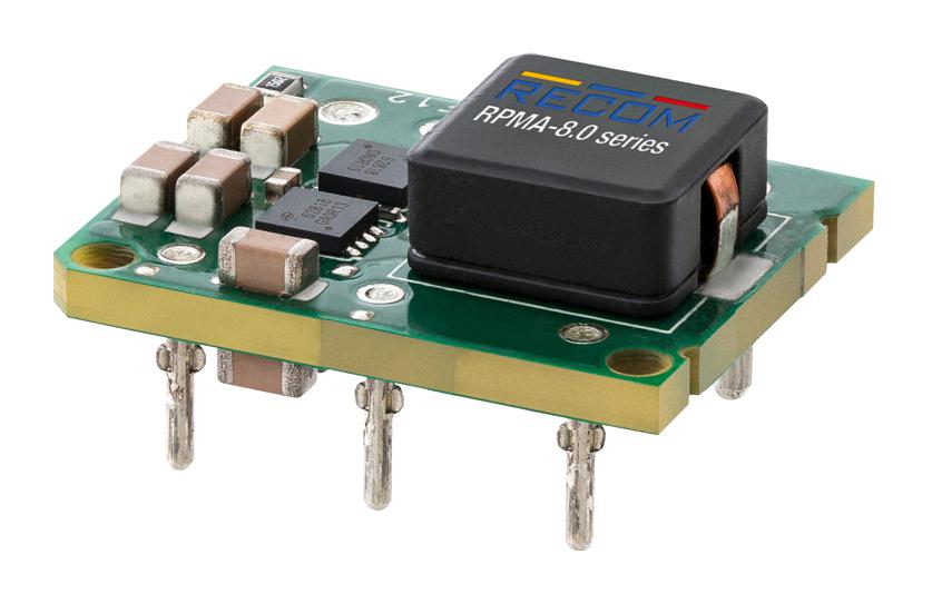 RPMA5.0-8.0/OF DC-DC CONVERTER, 3.3-16.5V, 8A RECOM POWER