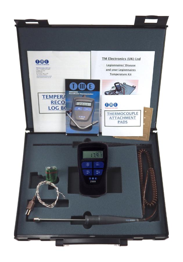 LEGK4 LEGIONELLA TEMPERATURE KIT, TYPE T TME
