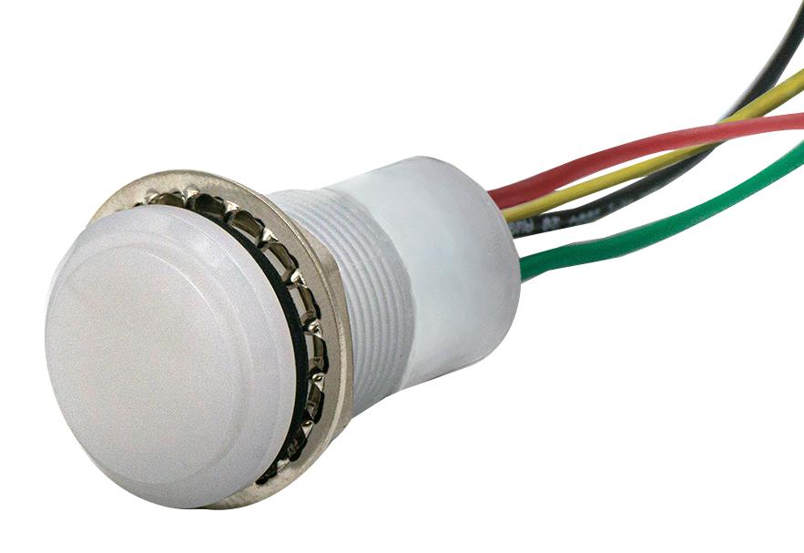 657-1495-303F PANEL INDICATOR, RGY, 17.46MM, 30VDC DIALIGHT