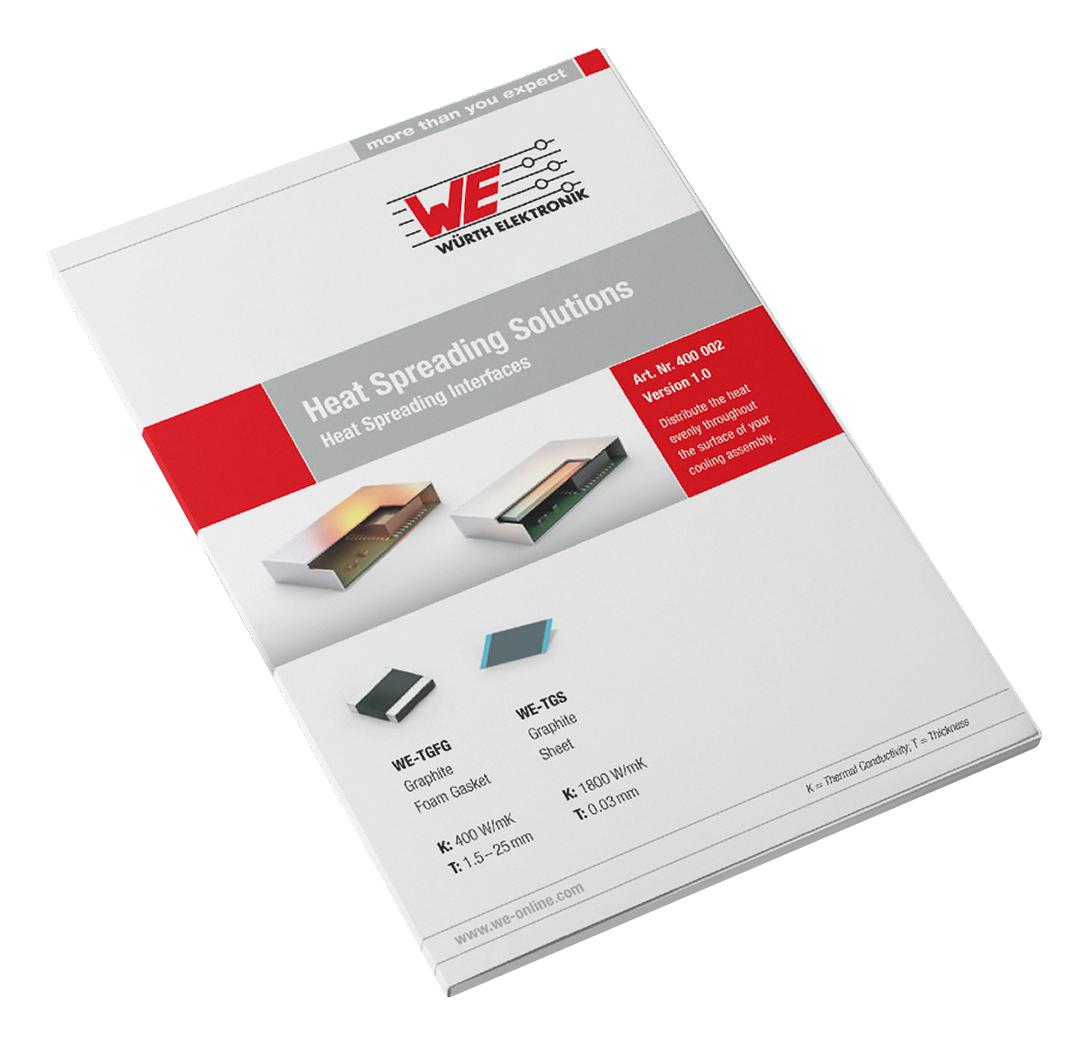 400002 HEAT SPREADING INTERFACE SOLUTION WURTH ELEKTRONIK