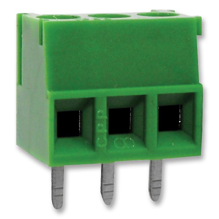 CTB0308/3 TERMINAL BLOCK, WIRE TO BRD, 3POS, 16AWG CAMDENBOSS