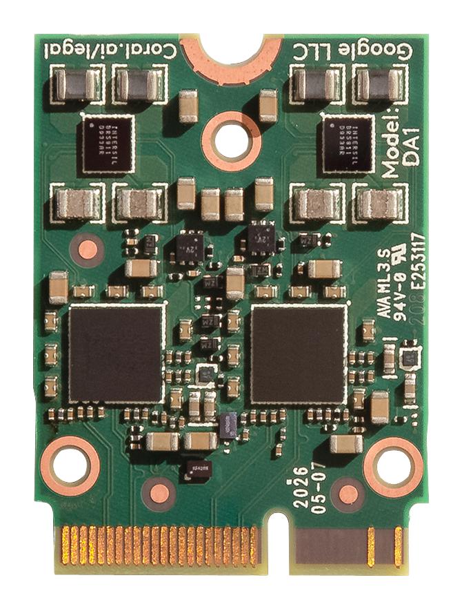 G650-06076-01 M.2 ACCELERATOR W/DUAL EDGE TPU CORAL