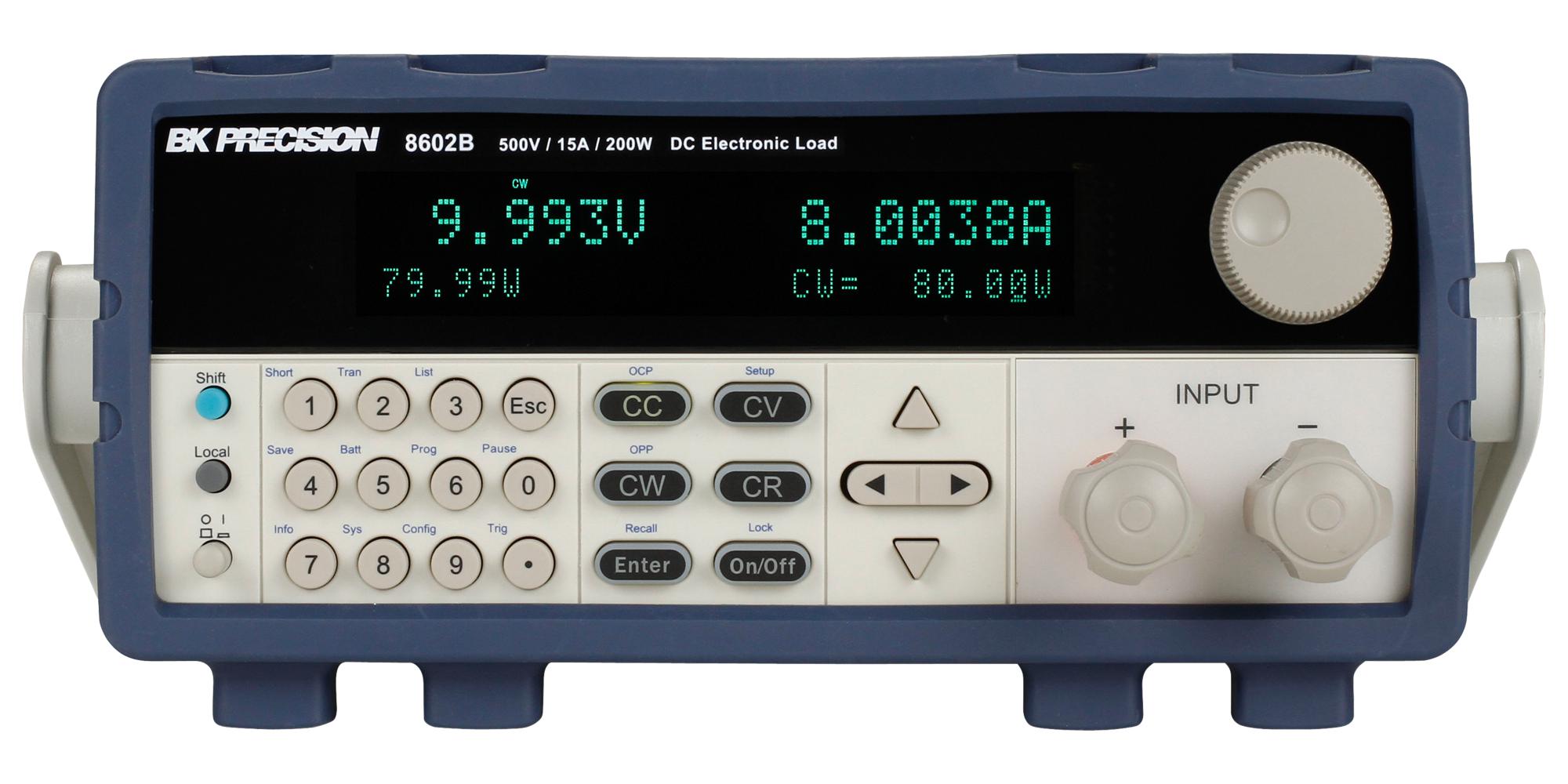 BK8602B DC ELECTRONIC LOAD, PROGRAMMABLE, 200W B&K PRECISION