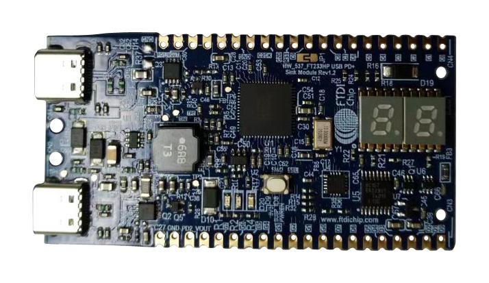 UMFT233HPEV-SD EVALUATION MODULE, USB TYPE-C PD CONTR FTDI