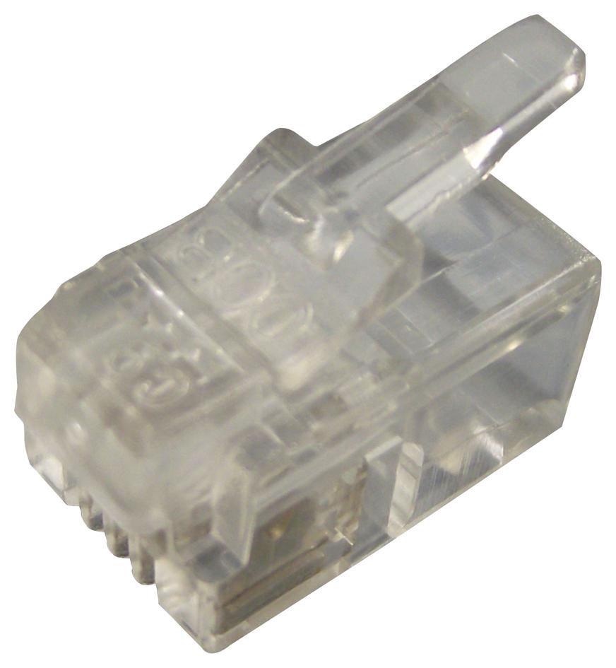 MHRJ224P4CF PLUG, RJ22, FLAT, 4P4C MH CONNECTORS