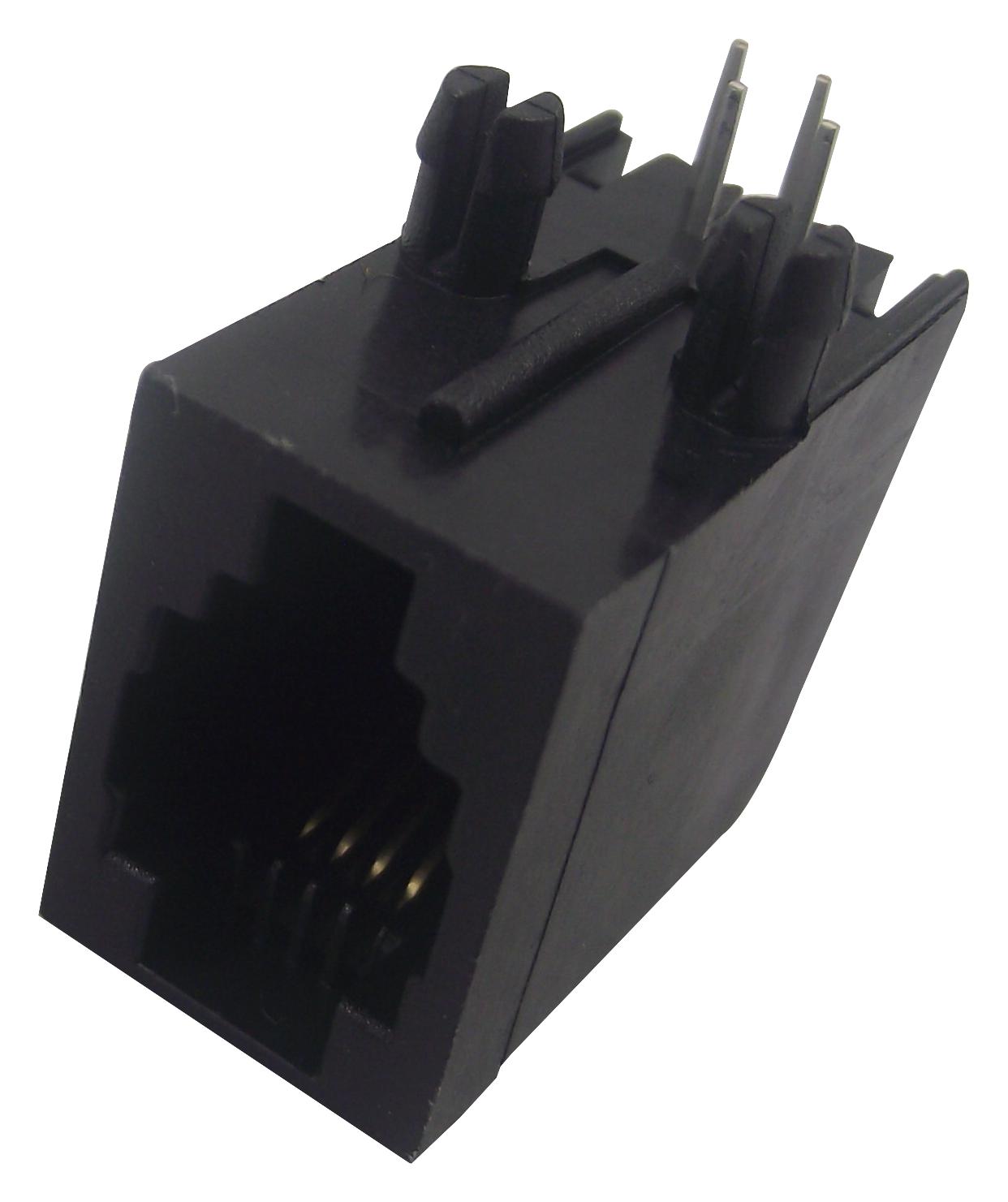 MHRJJ44NFRA SOCKET, RJ9, 4P4C MH CONNECTORS