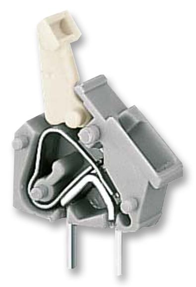 256-744 TERMINAL BLOCK, WIRE TO BRD, 1POS, 12AWG WAGO