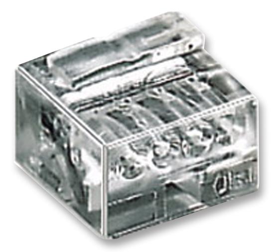 243-144 TERMINAL BLOCK, PLUGGABLE, 4POS, 24AWG WAGO