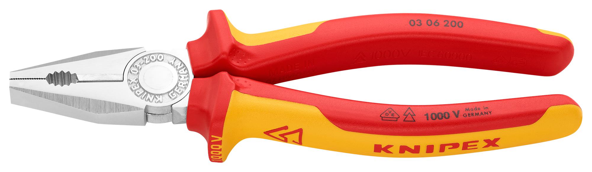 03 06 200 COMBINATION PLIER KNIPEX