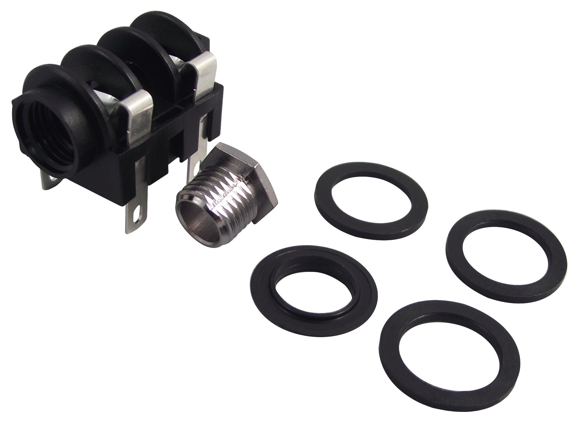 NMJ4HC-S SOCKET, JACK, SW, CHROME, NOSE NEUTRIK