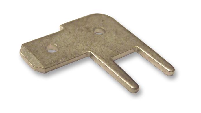 1-726389-2 TAB TERMINAL, RIGHT ANGLE, 4.8X0.8MM,PCB AMP - TE CONNECTIVITY